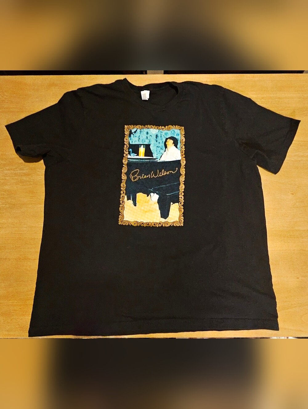 Brian Wilson 2022 Tour Concert Shirt 3XL Beach Boys Black Double Sided